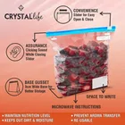 Crystal Slide Seal Bags, Multipurpose Transparent Slide Seal Bags 