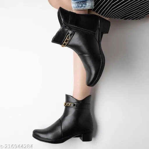 Shoetopia Girls Boots Black Size 9.5-10 Years