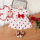 Printed Cotton Blend Frock for Girls 