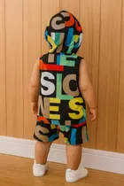 Cotton Blend Printed Clothing Set for Boys 