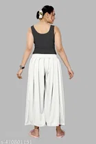 Palazzos for Women, Pack of 3 