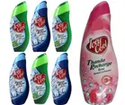 Labolia Icey Cool Herbal (50 g, Pack of 3) with Blue Deo Talc (50 g, Pack of 3) & Rose Herbal (300 g) Talcum Powder (Set of 7)