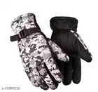 Woolen Fur Winter Hand Gloves for Men 