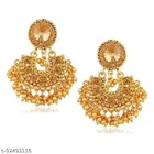 Alloy Necklace with Earrings & Maangtika for Women 