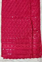 Cotton Blend Embroidered Palazzo for Women 