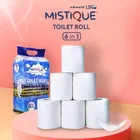 MISTIQUE 6 Rolls Toilet Tissue Paper Roll 