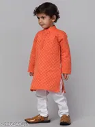 Cotton Kurta with Pyjamas for Boys 