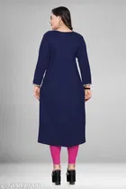 Banarasi Silk Printed Kurti for Women 