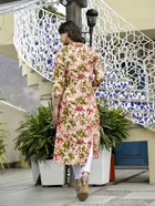 Rayon Printed Kurti for Women 