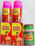 Bengal Herbs Best Health Capsule For Complete Good Health Capsule & Super Health Capsule Men And Women Combo Pack Of 3