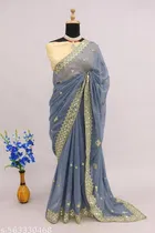 Blue Saree for Women 