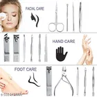 Stainless Steel Manicure & Pedicure Kit, Multicolor, Set of 1