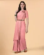 Cotton Embroideried Saree for Women 