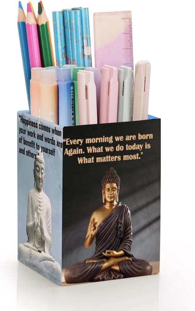 AccuPrints Buddha pen stand Pack of 1
