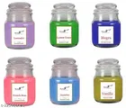 Scented Glass Jar Candles 
