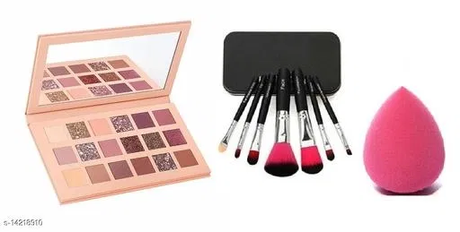 Face Makeup Combo, Multicolor, Set of 1