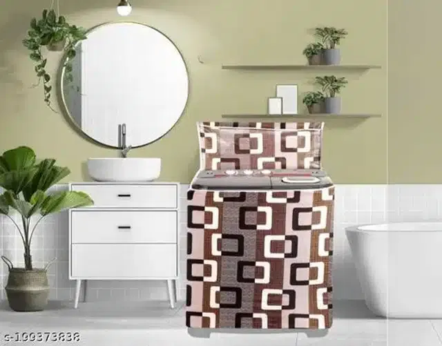 Washing Maching Cover for Home (Multicolor)