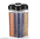 Plastic 4 in 1 Food Storage Container 