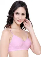Cotton Blend Non Padded Bra for Women 