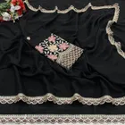 Chiffon Woven Design Saree for Women 