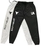 Polyester Blend Printed Regular Fir Trackpants for Men 