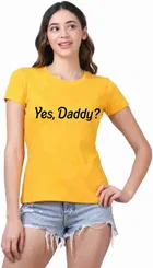 Round Neck Printed T-Shirt for Women 