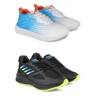 Sports Shoes for Men, Multicolor, Pack of 2 