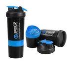 Polyester Printed Gym Bag with Shaker Bottle 