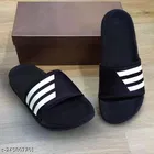 Sliders for Men, Black 