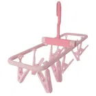 EasyDry Squre 10 Clothes Clip Hanger 