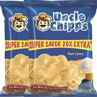 Uncle Plain Salted Chips, 2X50 g,(Set Of 2)