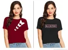 Half Sleeves Printed T-shirts for Women & Girls 