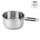 SimpleHome Lightweight Steel Sauce Pan, 1000ml, 16cm