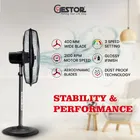 GESTOR STORME Bullet Heavy Duty Ultra High Speed 400 mm 3 Blade Pedestal Fan  