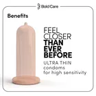 Bold Care 404 Super Ultra Thin Chocolate Flavored Condoms, 10 Pcs