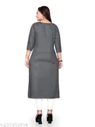 Embroidered Rayon Kurti for Women 
