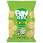 Fun Flips Cream Onion Potato Chips 45 g 
