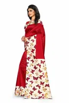 शारदा क्रिएशन मैसूर सिल्क प्रिंटेड साड़ी 