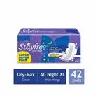 Stayfree Dry Max All Night Sanitary Pads (Extra Large Wings) 40 Units