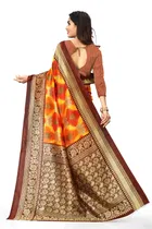 Mysore Silk Printed Saree for Women 