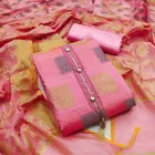 Jacquard Unstitched Dress Material for Women 