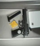 Plastic Gun Toys with 60 Pcs Bullets for Kids 