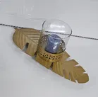 Metal Decorative Moroccan-Style Candle Holder 