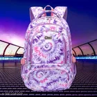 Polyester Backpack Bag, Purple