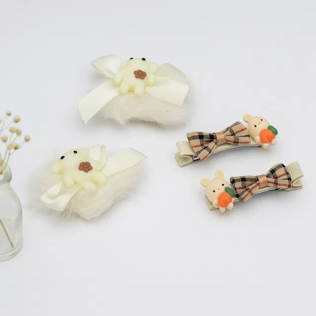 Hair Clips with Pins for Women (Multicolor, Set of 2)
