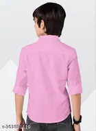 Solid Long Sleeve Shirt for Boys 
