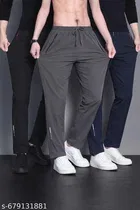 Cotton Pants for Men, Grey, Pack of 3 