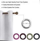 Flower Digital Printed Door Curtain 7ft Combo 