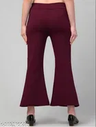 Cotton Blend Trouser for Women 