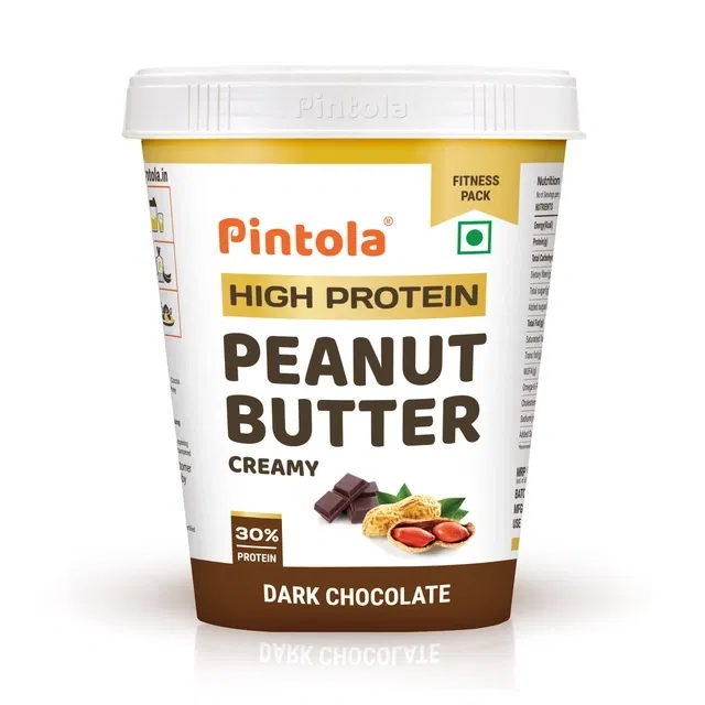 Pintola High Protein Peanut Butter Dark Chocolate Creamy 510 g
